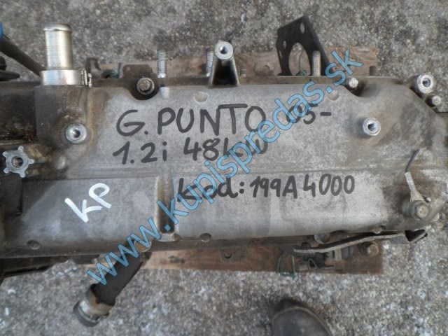 motor na fiat punto grande 1,2i, 1994000